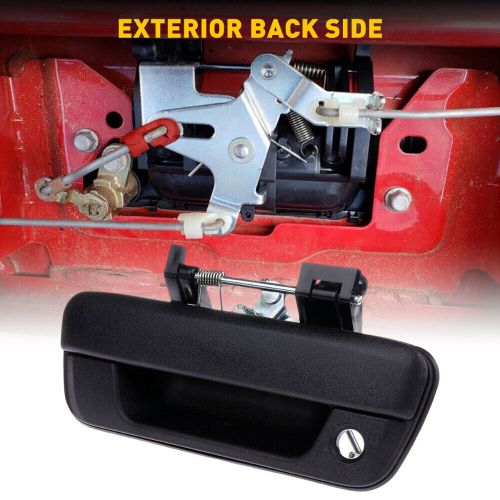 Tailgate handle textured w/ for lock chevrolet colorado gmc canyon 2004-2012 11