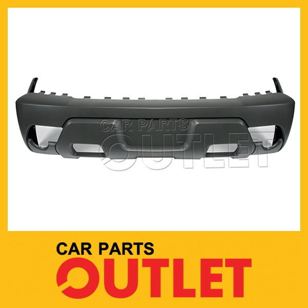 2002 chevy avalanche 1500 front bumper cover body cladding textured gray plastic