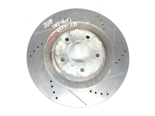 2019-2021 infiniti qx50 front brake disc rotor set x2 oem