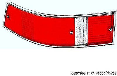 Porsche taillight lens, left, us, silver trim (69-89) 90163190504--uro