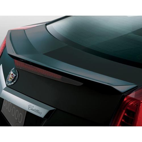 12-14 cadillac cts coupe rear deck spoiler kit wing style black raven 19202150