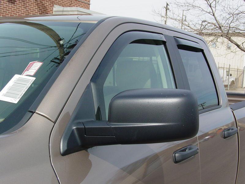 2000-2006 chevrolet suburban inchannel 4piece visor wind deflector shade 