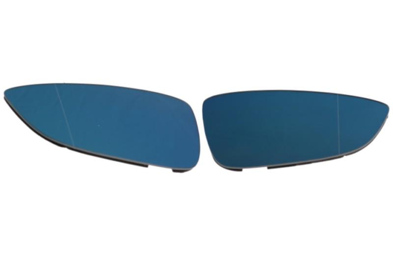 Vw passat b7 eos & cc aspherical blind spot mirror glass pair heated anti glare