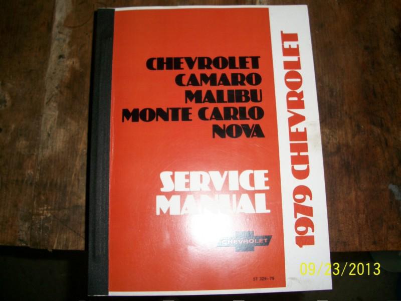 1979 chevy service manual