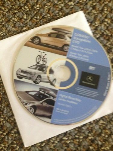 Mercedes benz command navigation cd map version 2005.1