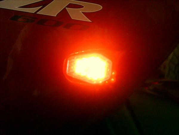 Yamaha yzf 600 600r r6 r1 led flush mount turn signals