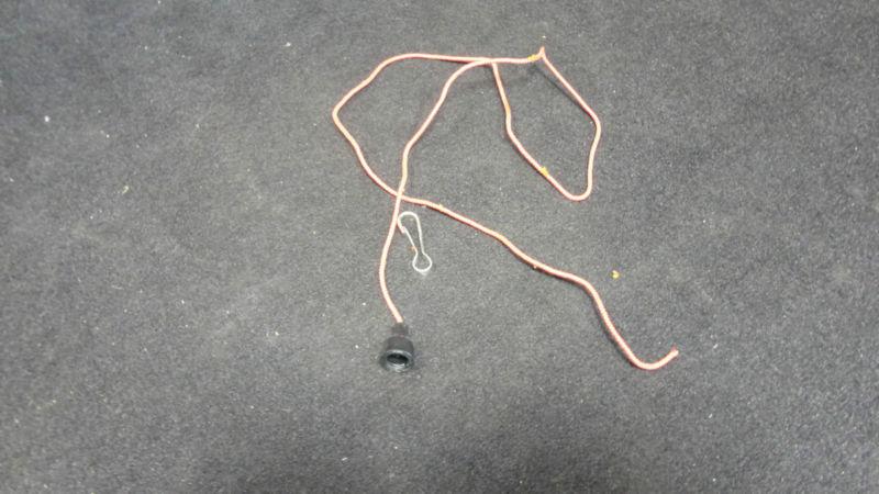 Stop switch lanyard (cup type) #660329 force 1987-1992 25-90/125hp outboard #1