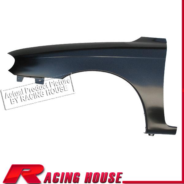 Fit 98 99 00 01 kia sephia base ls front fender driver left side primed black lh