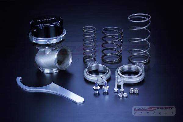 Rs-series 50mm v band turbo wastegate 5" tall 7-14-28 psi turbonetics garrett t4