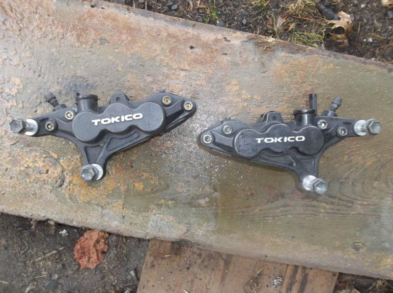 96 suzuki gsxr 1100 calipers & ss lines