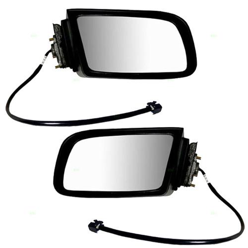 New pair set power side view mirror glass housing buick regal pontiac grand prix