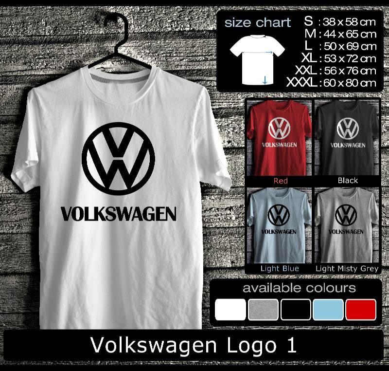 Hot gift sale auction volkswagen t-shirt s m l xl 2xl 3xl new rare
