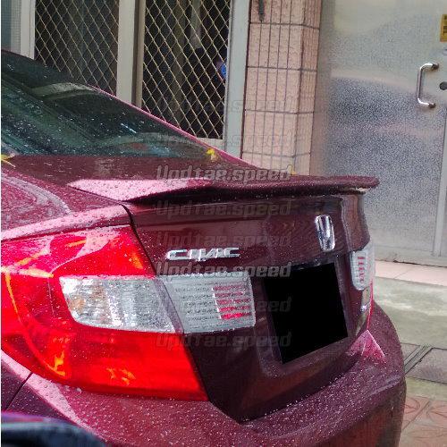 Unpainted honda civic 9 sedan rear wing m type trunk+rs roof spoiler 12-13 new◢