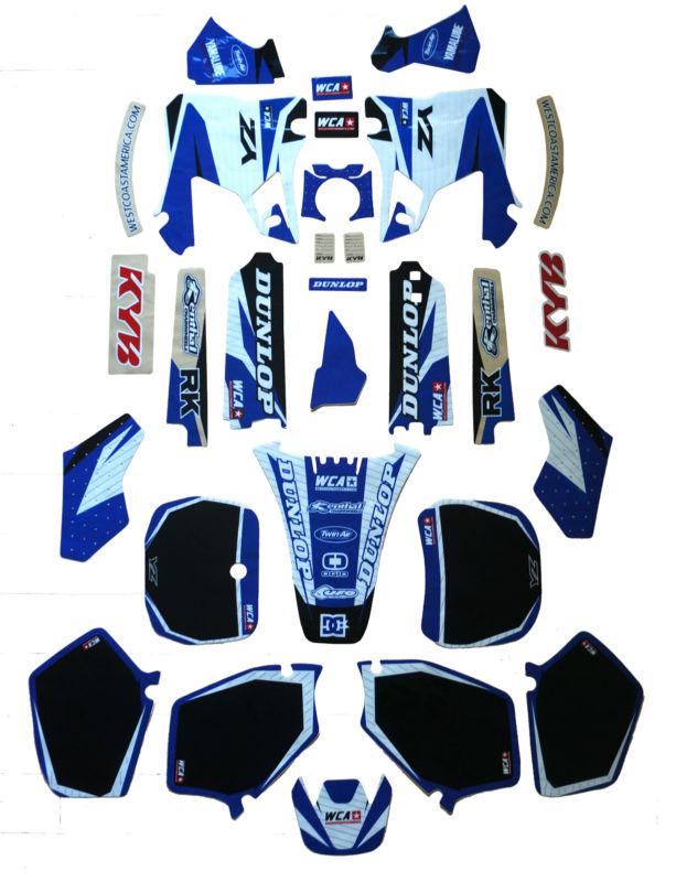 Graphics + backgrounds yamaha yz 125/250 (1996-2001) yz125 yz250 yz125/250