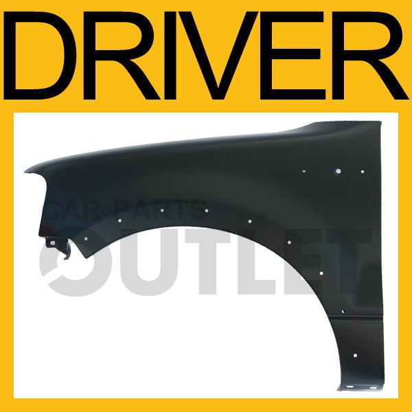 04-08 ford f150 primed fender assembly l/h fx2 fx4 xlt stx svt xl replacement