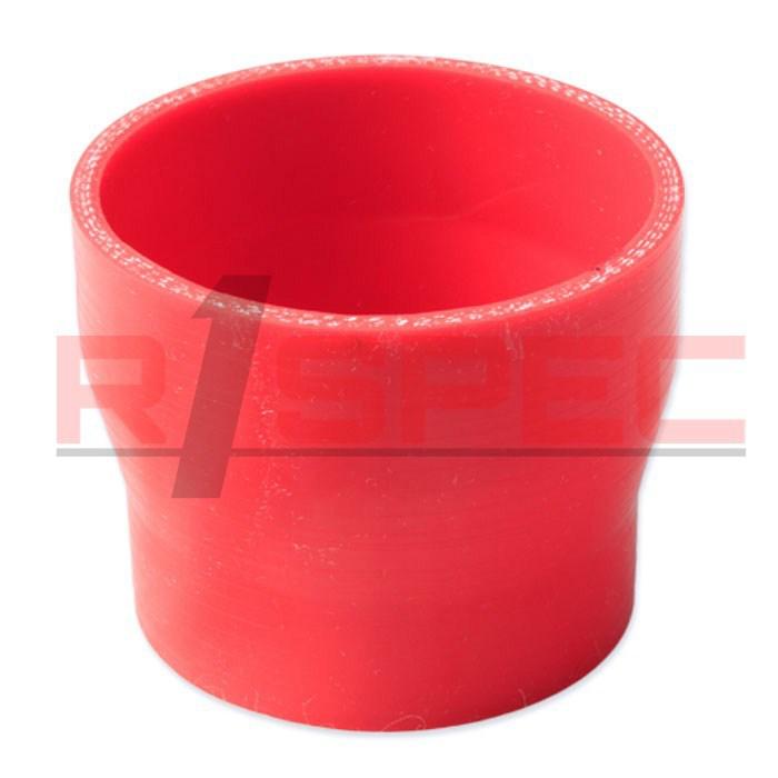 Universal red 3.0'' to 3.5'' 3-ply reducer silicone hose coupler 76mm to 89mm rd