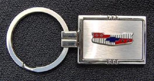 55-57 chevy - custom engraved key ring (free engraving)