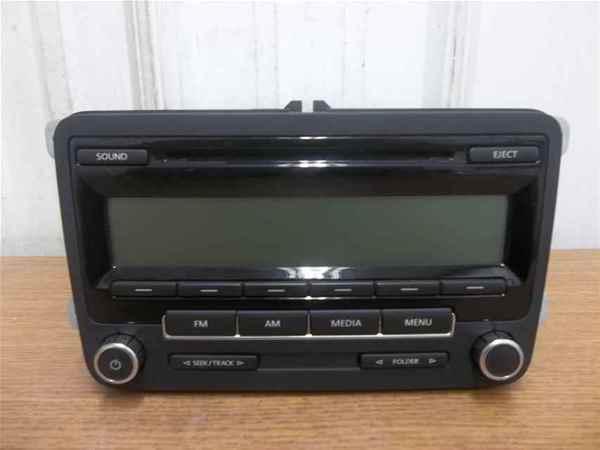 12 13 volkswagen jetta radio single disc cd player oem