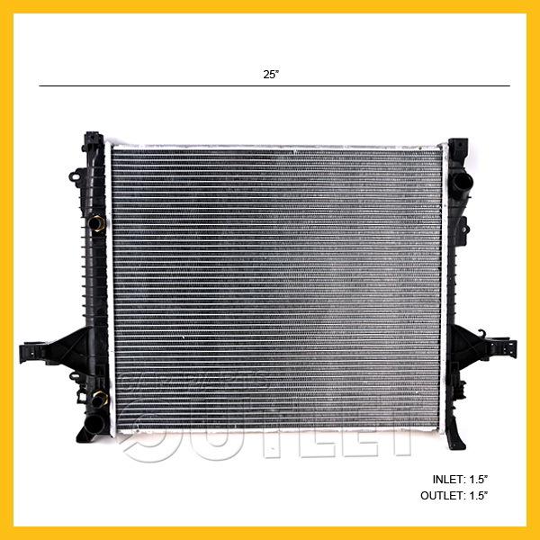 03-06 volvo xc90 2.5t l5 radiator vo3010119 for 312935505 05-11 v8 auto toc 2878