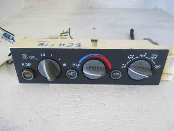 Escalade yukon suburban ac heater control oem