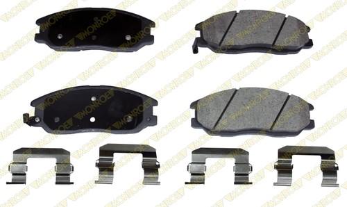 Monroe gx955 brake pad or shoe, front-monroe prosolution ceramic brake pad