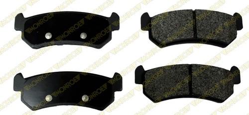 Monroe fx1036 brake pad or shoe, rear-monroe prosolution semi-metallic brake pad