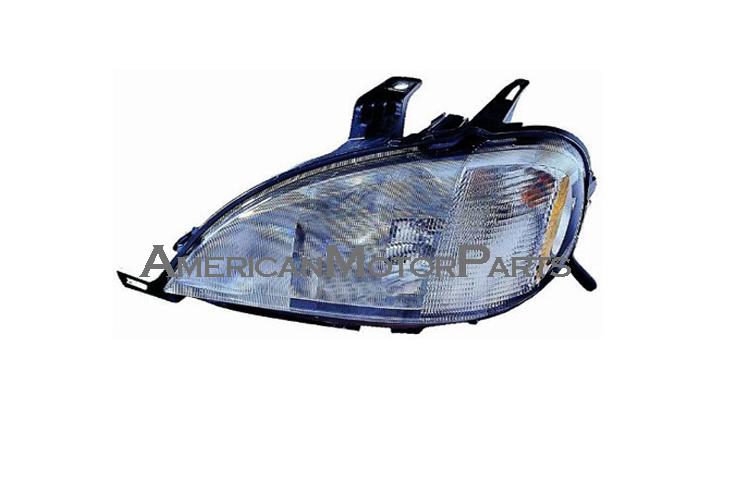 Depo pair replacement headlight w/ standard bulb 98-01 mercedes benz m class