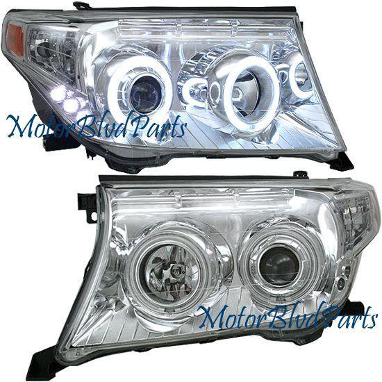 08 09 10 toyota land cruiser headlights headlamps ccfl