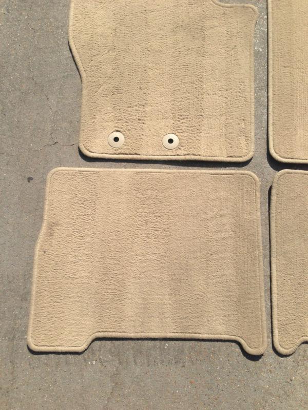 Purchase Ford Expedition OEM TAN Carpet Floor Mats 11 12 in The Colony ...