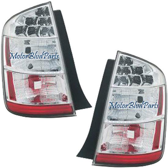 06-09 toyota prius tail lamps lights left + right pair