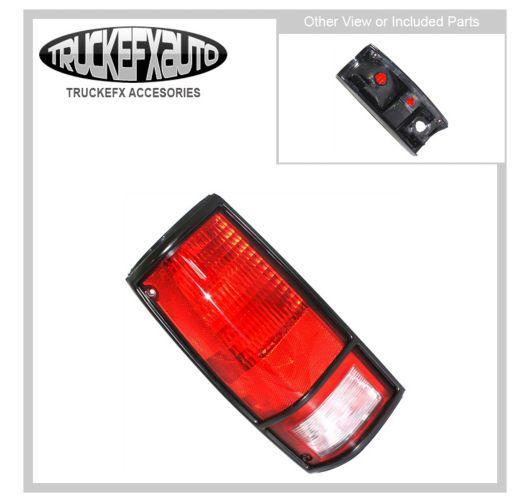 New left side tail light lamp s10 pickup s 15 chevy clear red lens lh driver