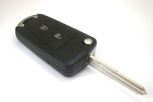 Flip key remote case shell for hyundai elantra santa fe