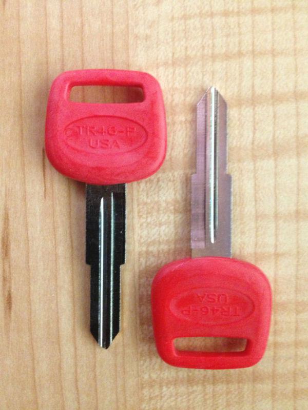 Toyota previa paseo key blanks ilco tr-46