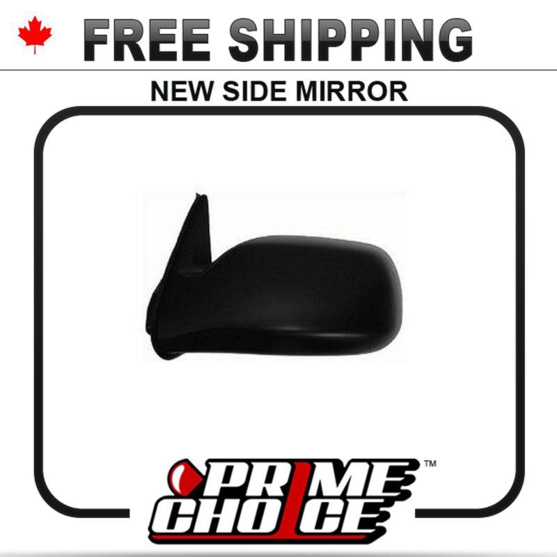 New power non heated drivers side view door mirror