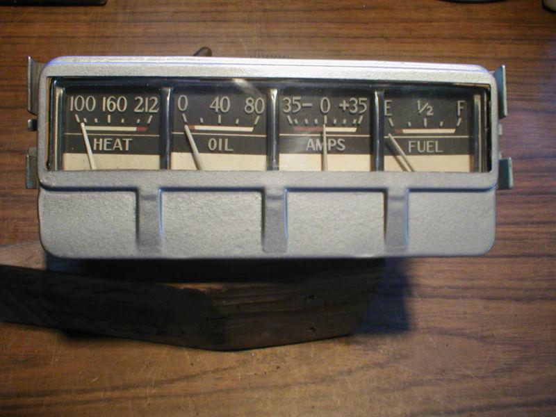 1946 1947 1948 dodge gauge cluster , pod , with nos temperature gauge