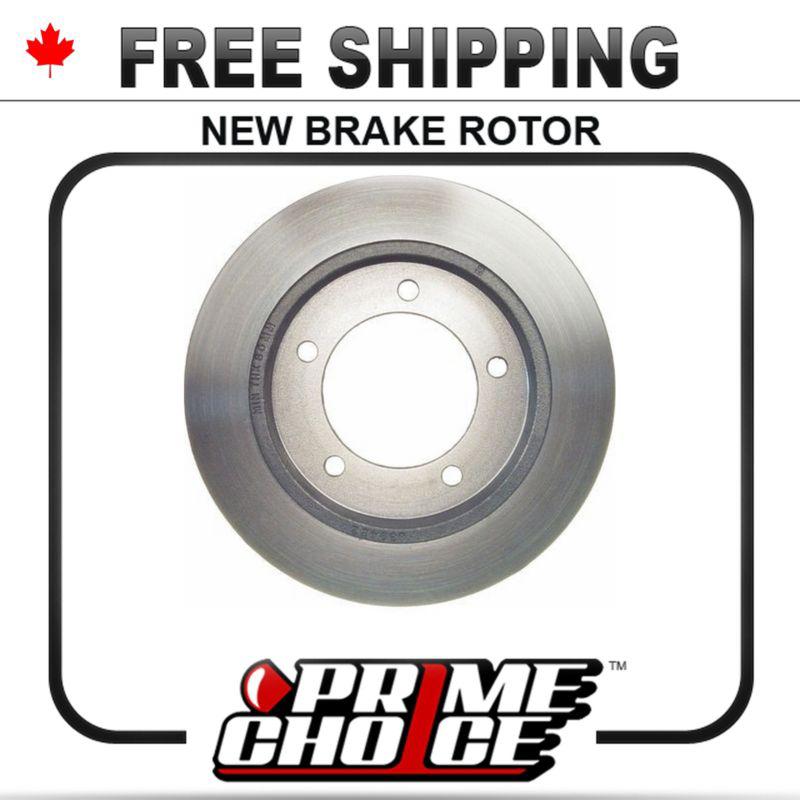 1 premium new disc brake rotor for front fits left driver / right passenger side