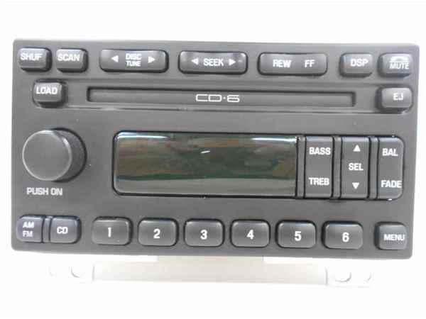 01 02 03 04 mustang am fm radio 6 disc cd player oem