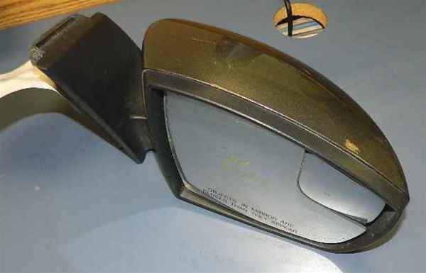 12 13 focus gray  passenger rh side door mirror oem lkq