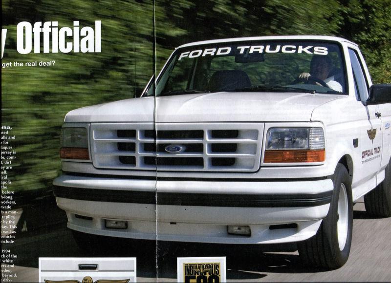 1994 ford f150 svt lightning 6 pg color article