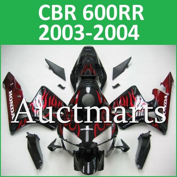 Fit honda 03 04 cbr600rr cbr 600 rr 2003 2004 fairing kit abs plastics a30 c03