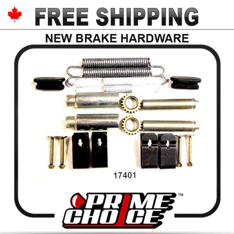 New parking brake hardware kit