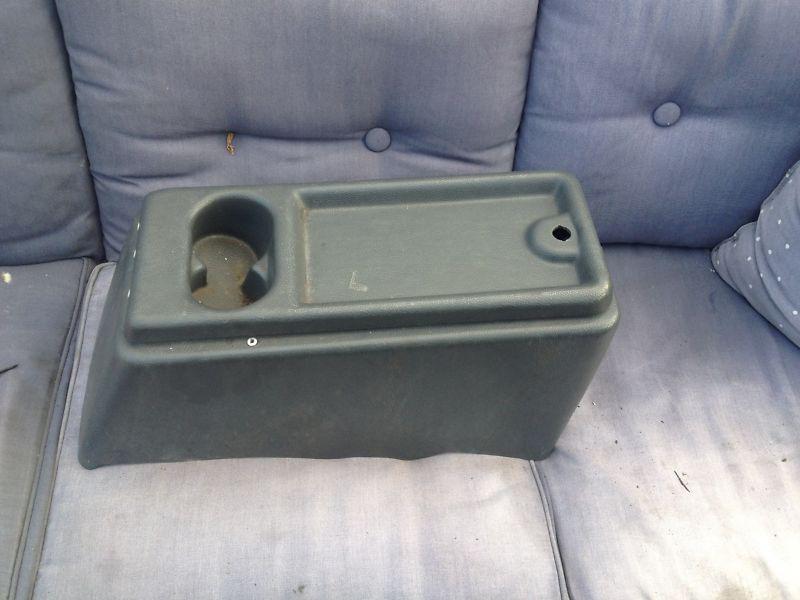 87-95 jeep yj wrangler center console storage w/ cup holders *no reserve*