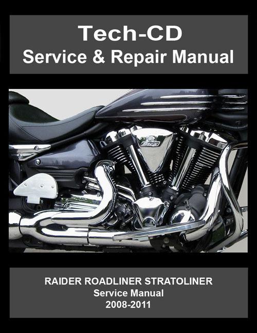 Yamaha raider roadliner stratoliner service & repair manual s midnight 2008-2011