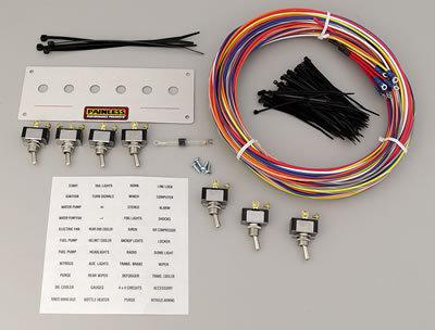 Painless performance switch panel 50415