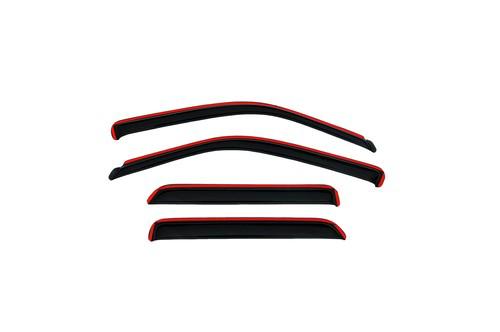 Auto ventshade 194743 ventvisor; in-channel deflector 4 pc. 07-08 fit
