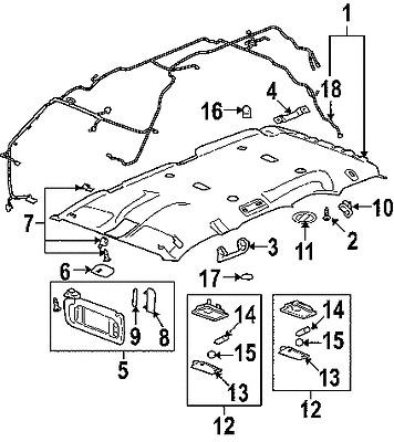 Gmc 25835392 genuine oem factory original air deflector