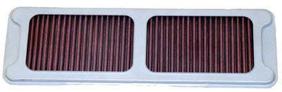 K&n air filter element filtercharger rectangular cotton gauze red lotus eclat ea