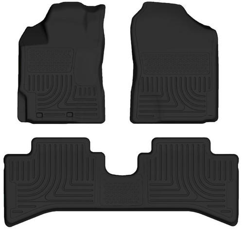 Husky liners 99501 weatherbeater floor liner 12-13 prius c