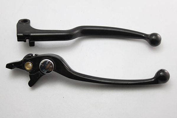 Black brake clutch levers for yamaha yzf r1 1999-2003 r6 1999-2004 fz1 01-05