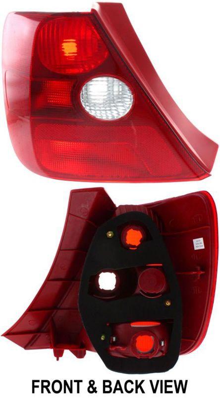 Tail light brake lamp rear lens & housing driver's left side lh